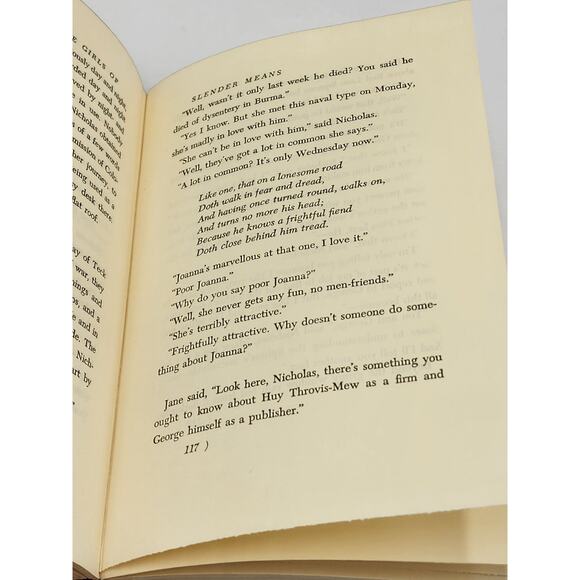 The Girls Of Slender By Muriel Spark First Edition Hardcover Vintage 1960 - Picture 7 of 10